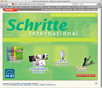 Schritte international Website